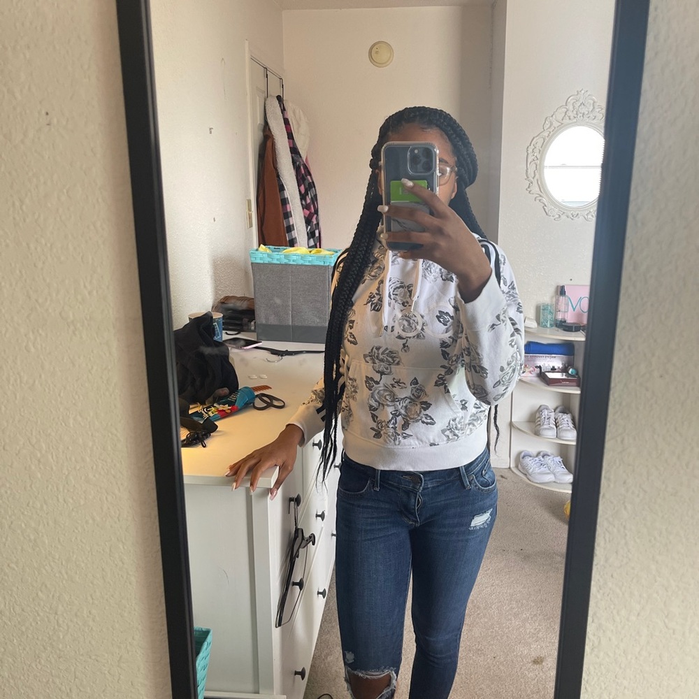 Cropped hoodie